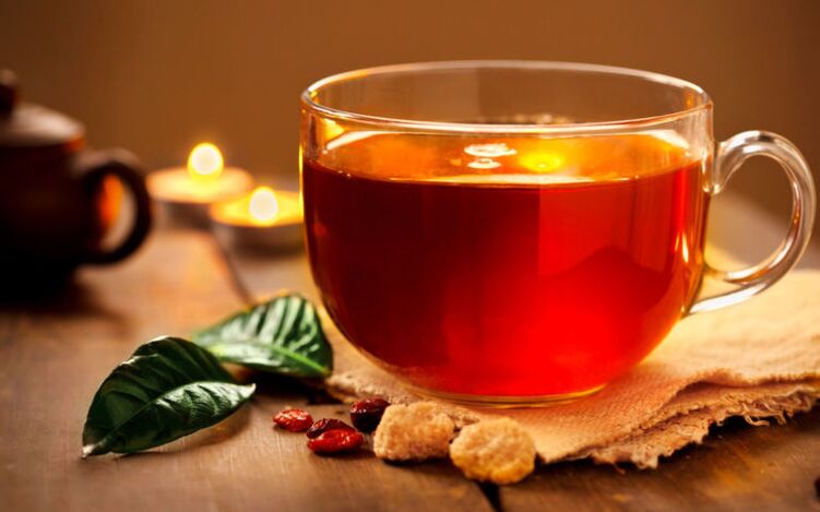 Sugar-free tea is a permitted drink on the beverage diet menu