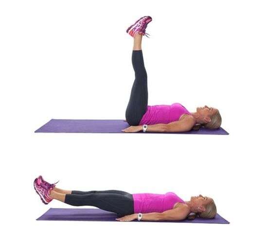 Lowering the feet